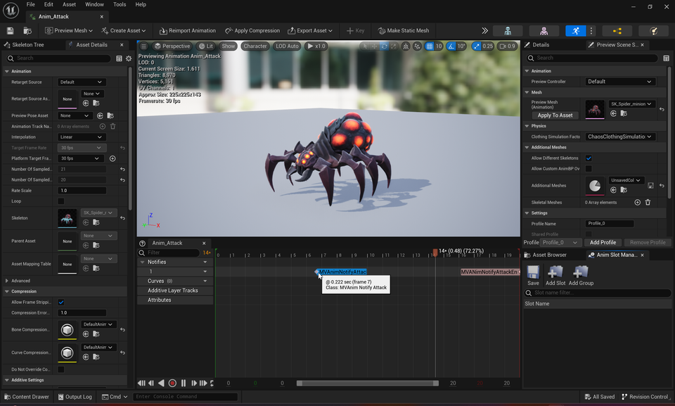 Custom AnimNotify in Unreal Engine 5